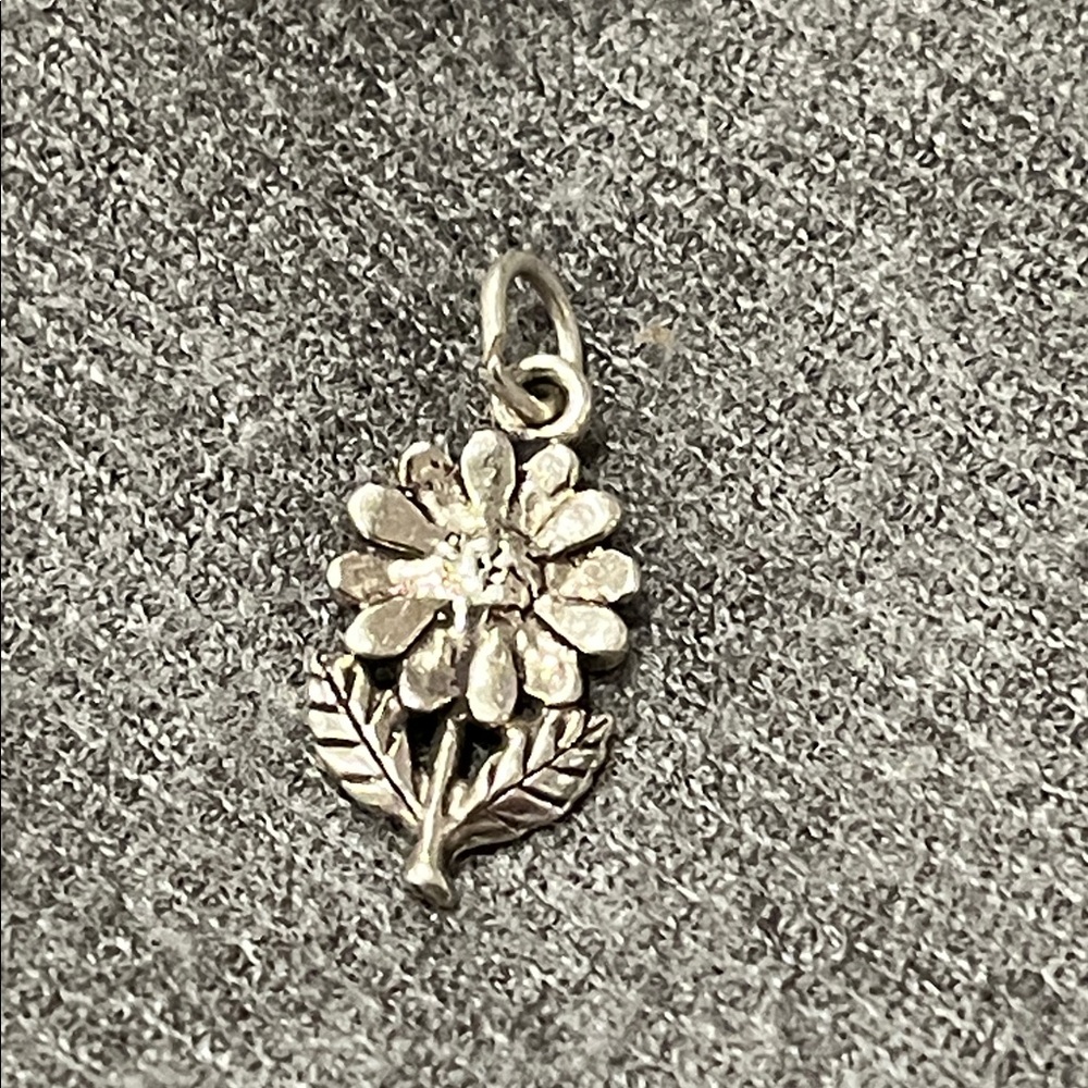 Sterling Daisy Flower Charm